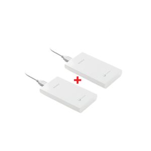 Sony 2-Piece 10000mAh Power Bank White Sony 2-Piece 10000mAh Power Bank White